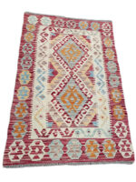 Alfombra Kilim 123x83 cm Hecho a Mano 1 2