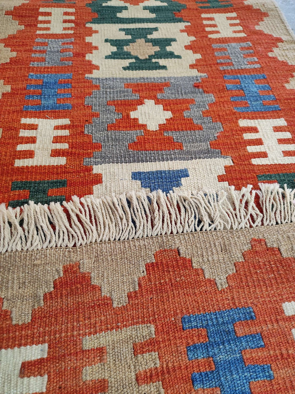 Alfombra Kilim Pasillo Persa Medida 240x60 cm 3