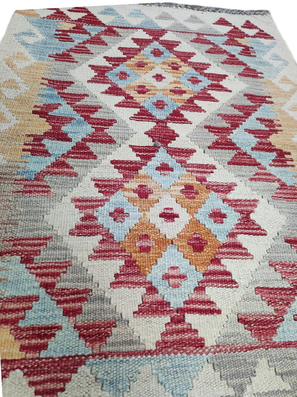 Kilim talla pequena doble rombo 60x90cm 2