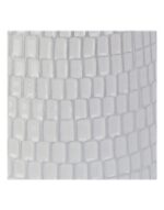 Lampara ceramica de mesita gris brocat
